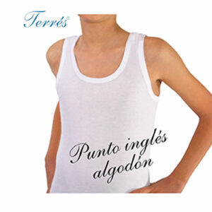 Camiseta interior niño.Mod CN750